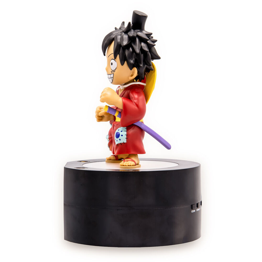 One Piece Luffy alarm clock figure 20cm