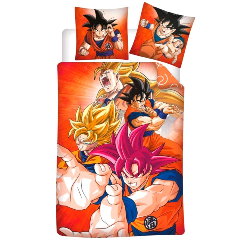 Dragon Ball microfibre duvet cover bed 90cm