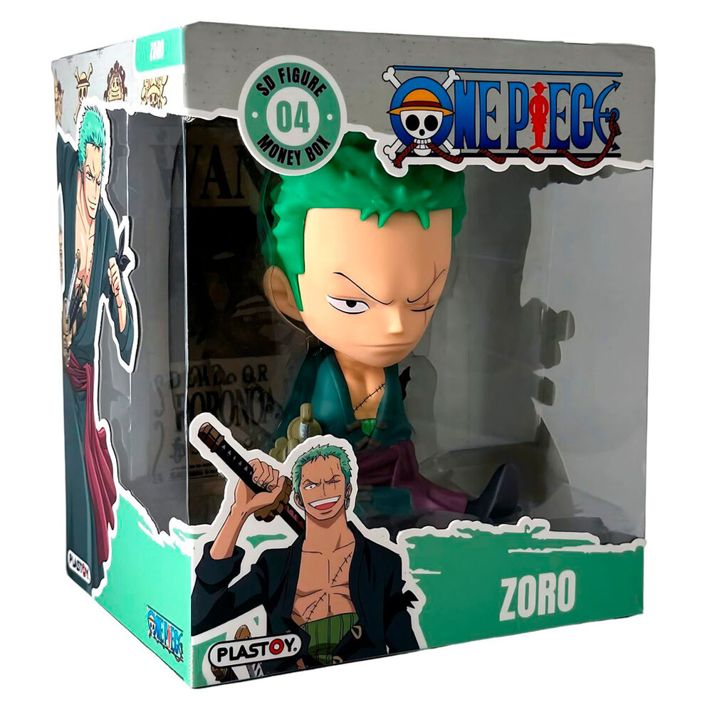 One Piece Zoro money box figure 18cm