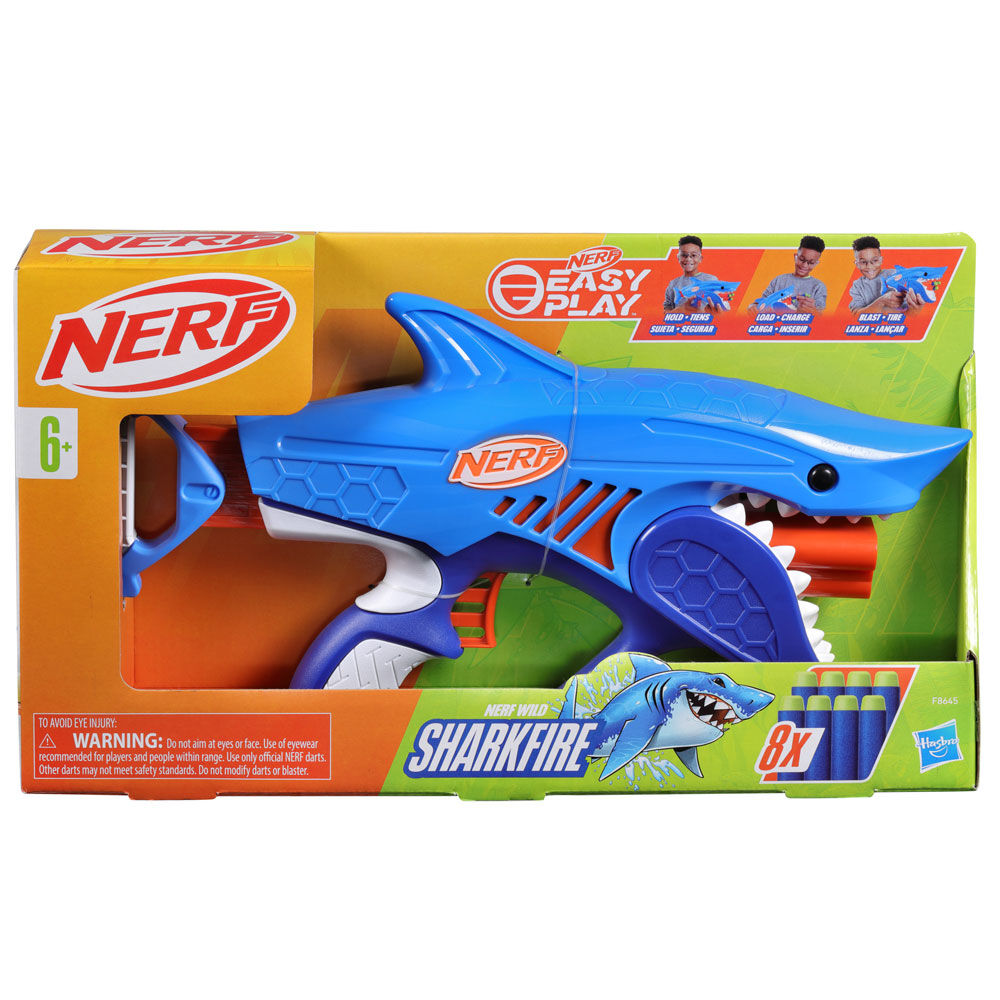 Nerf Sharkfire launcher