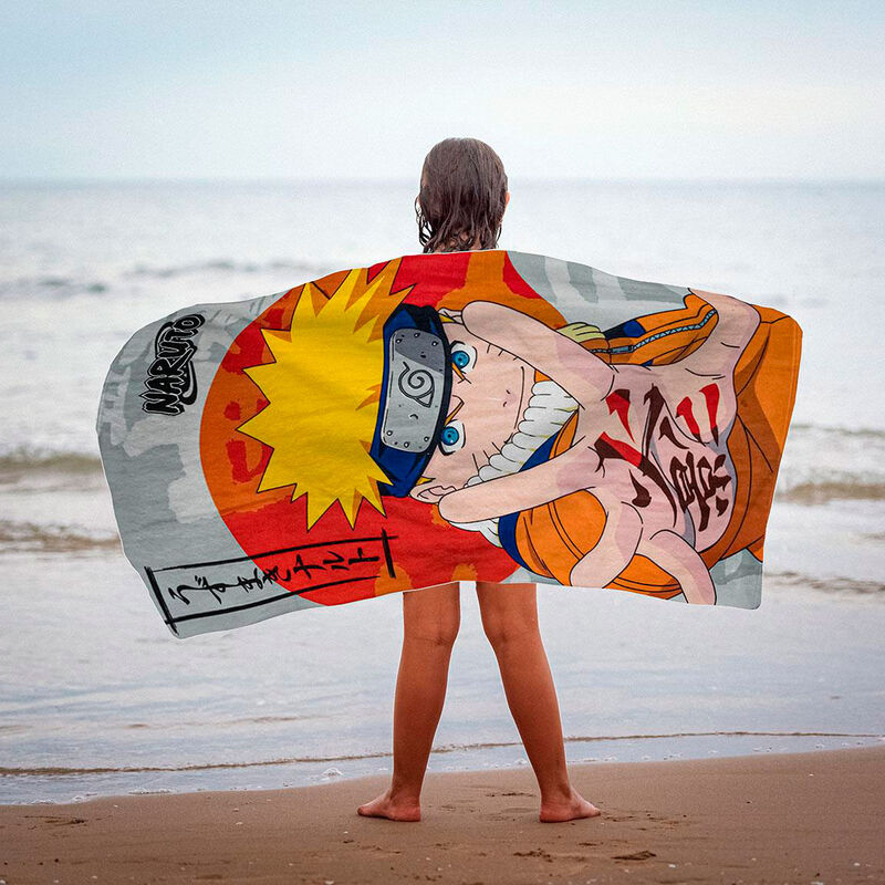 Naruto Shippuden microfibre beach towel