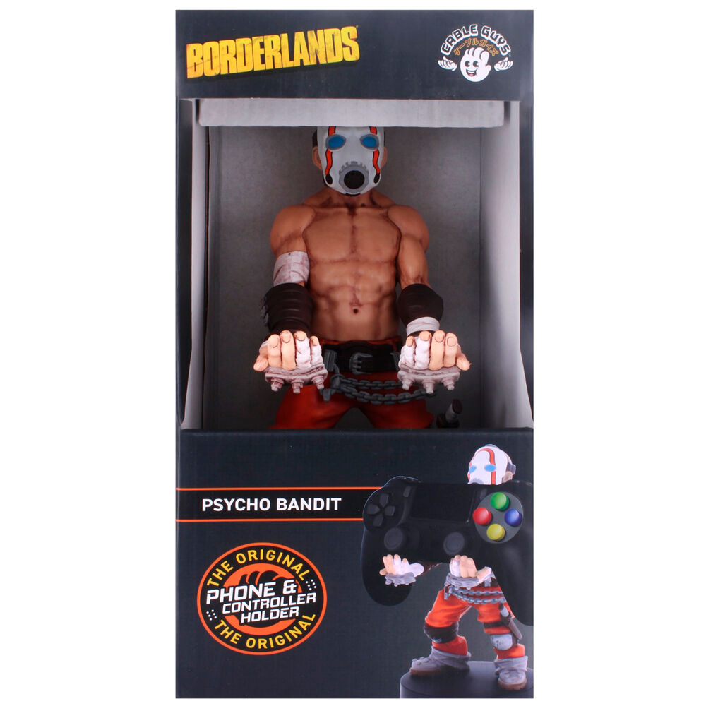 Borderlands Psycho figure clamping bracket Cable guy 21cm