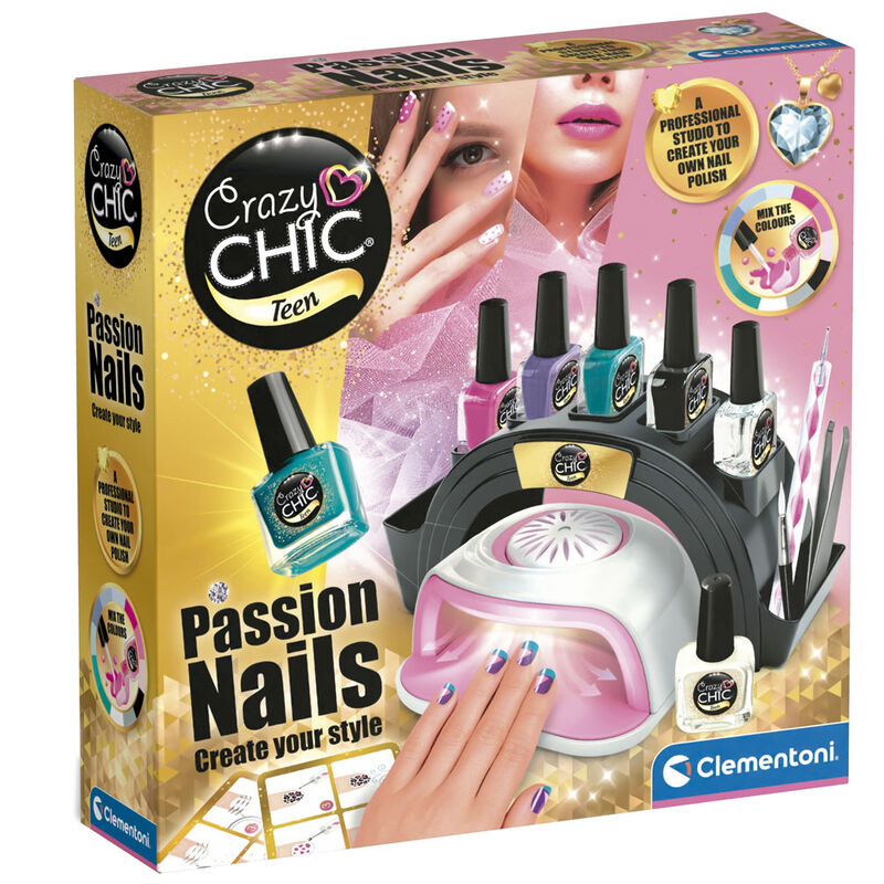 Crazy Chic Nail Passion set game