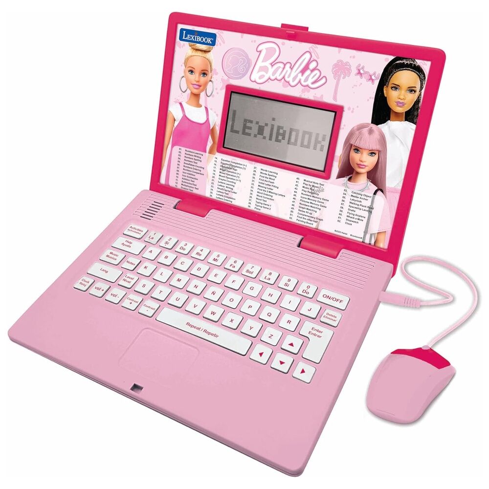 Barbie educational laptop