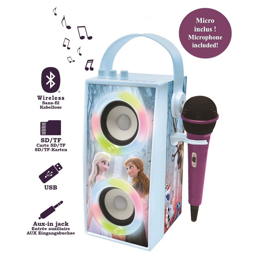 Disney Frozen Bluetooth portable speaker with microphone