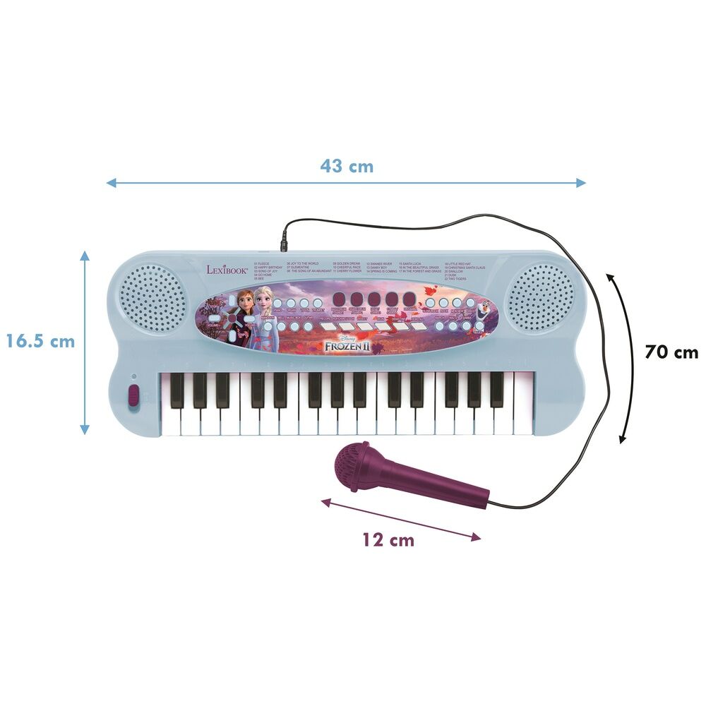 Disney Frozen 2 electronic microphone piano