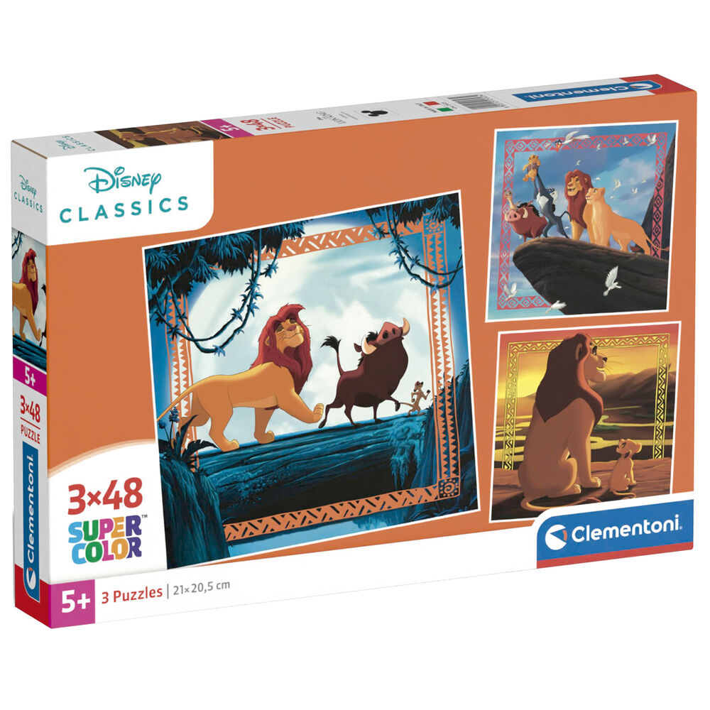 Disney The Lion King puzzle 3x48pcs