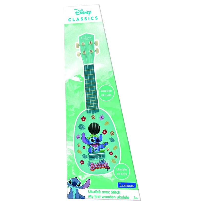 Disney Stitch wood ukulele