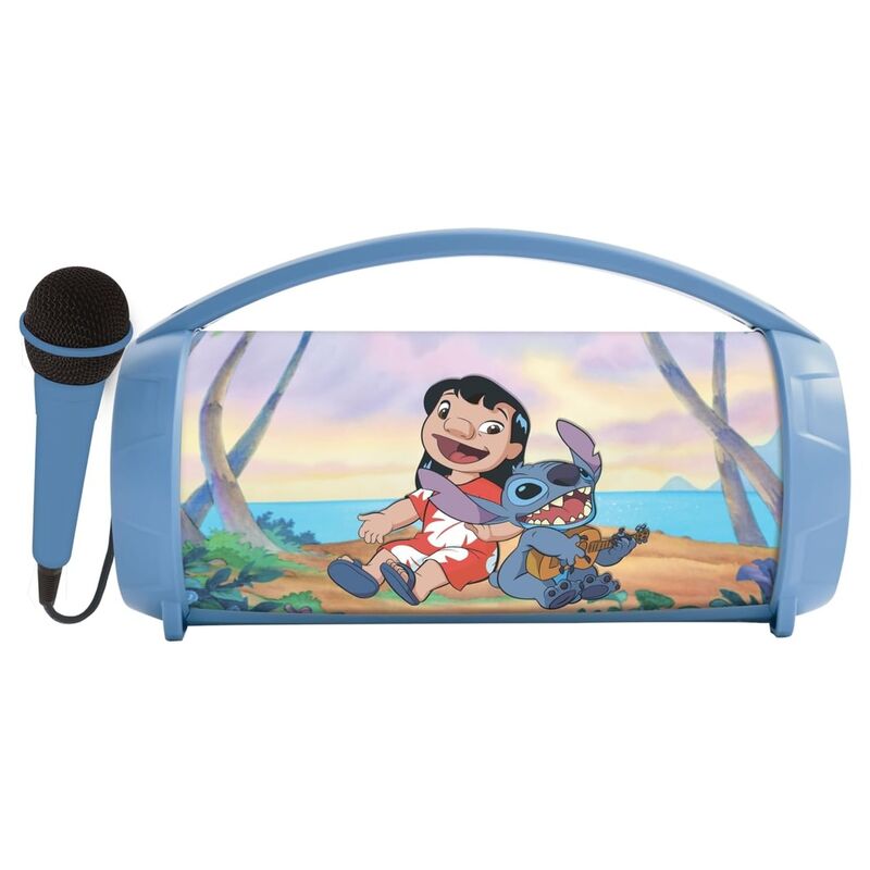 Disney Stitch Bluetooth speaker with microphone