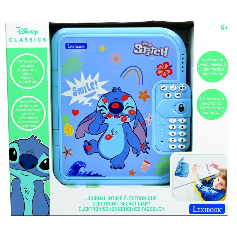 Disney Stitch secret electronic diary