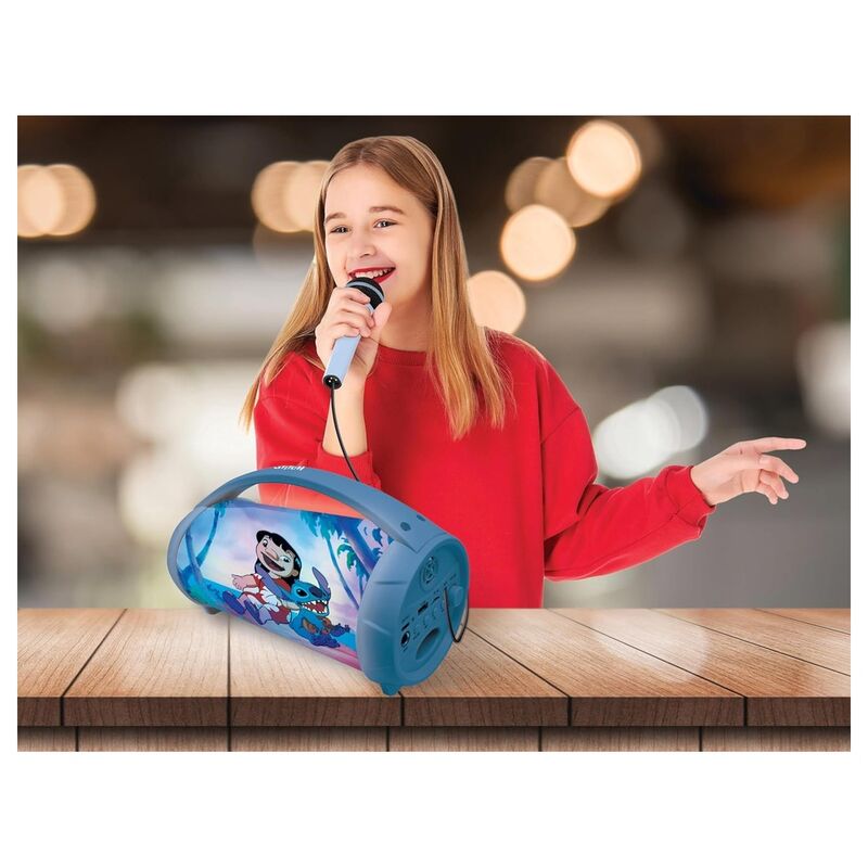 Disney Stitch Bluetooth speaker with microphone