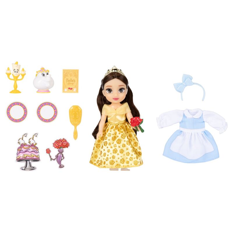 Disney Beauty and the Beast Belle doll 15cm