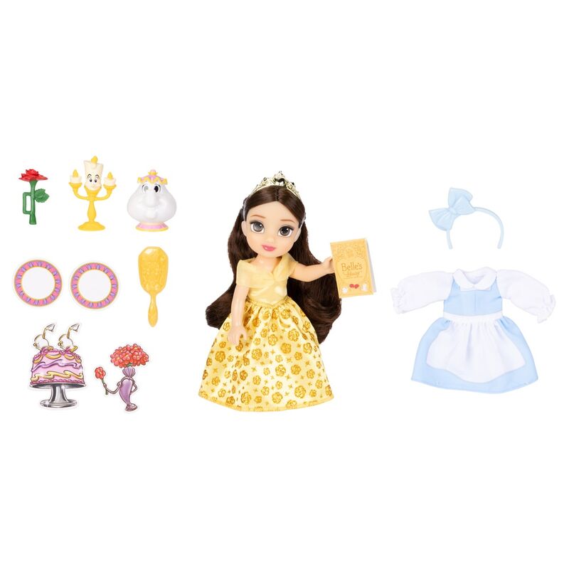 Disney Beauty and the Beast Belle doll 15cm