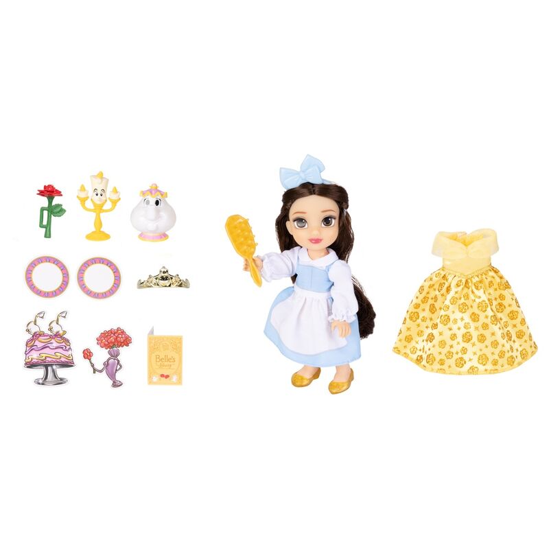 Disney Beauty and the Beast Belle doll 15cm