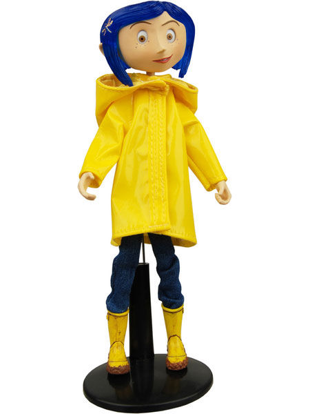 Coraline Worlds Coraline Rain Coat figure 18cm
