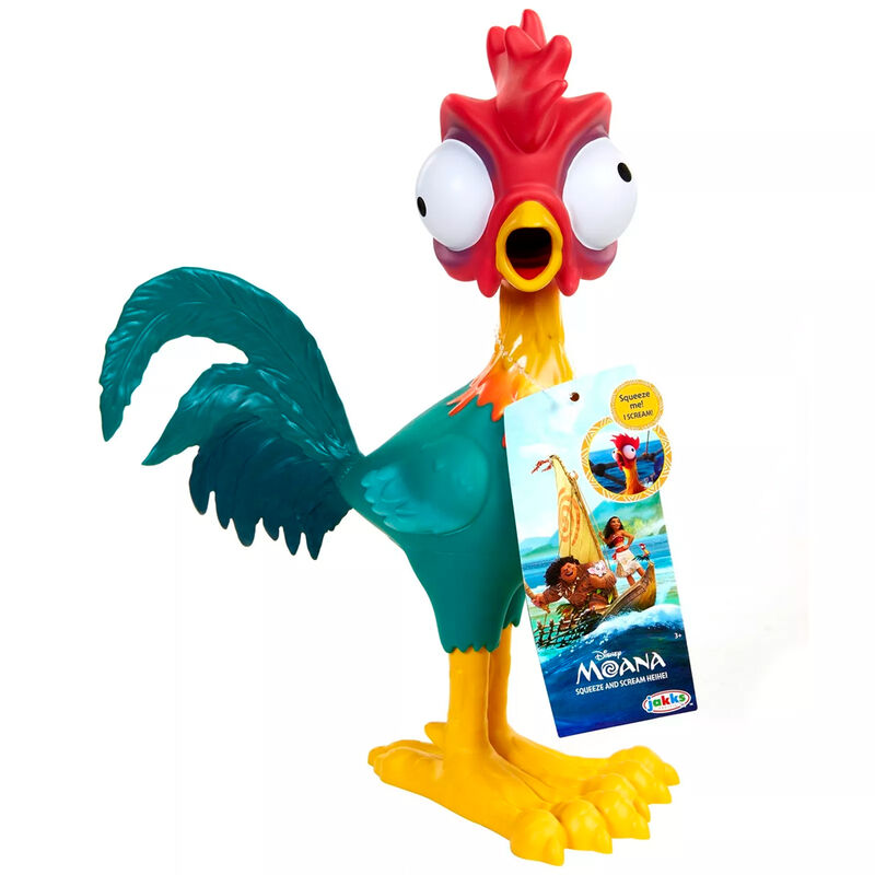 Disney Vaiana Moana 2 squeezes and screams Hei Hei doll