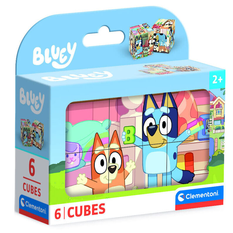Bluey cube puzzle pcs