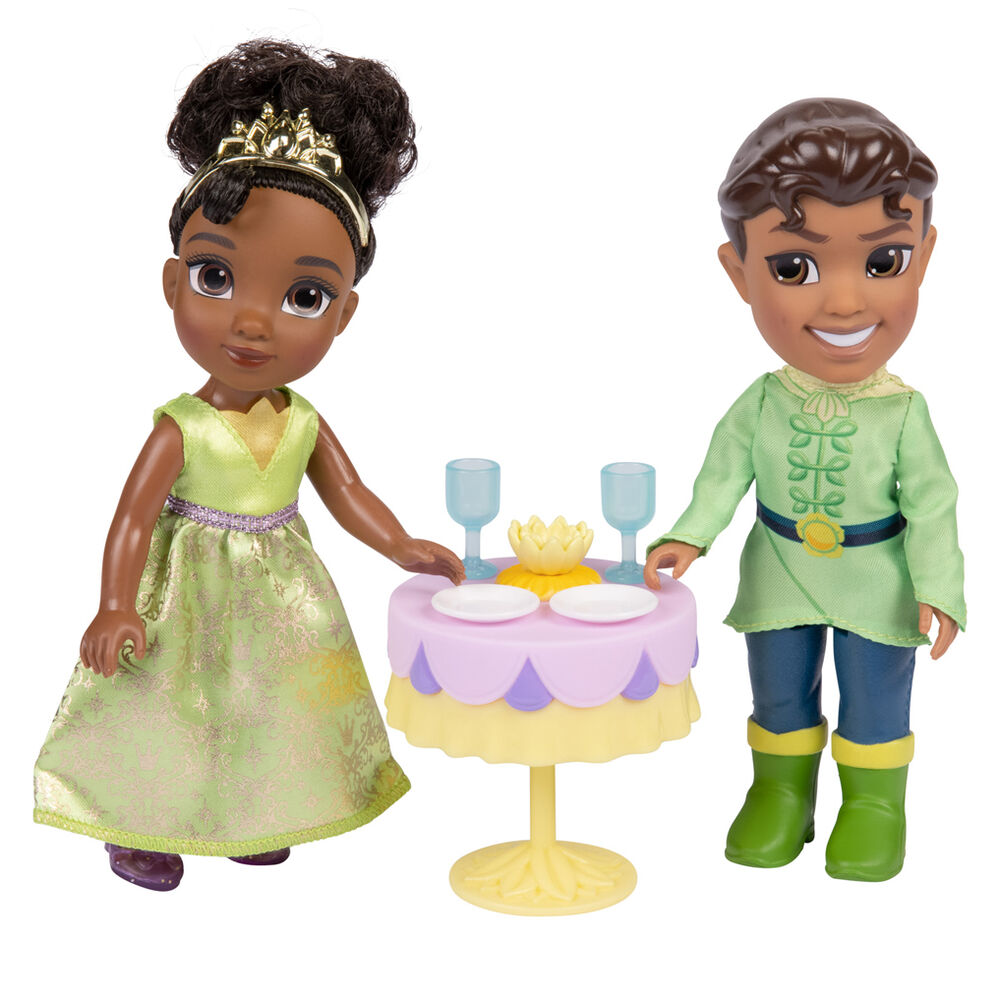 Disney The Princess and the Frog Tiana + Naveen doll 15cm