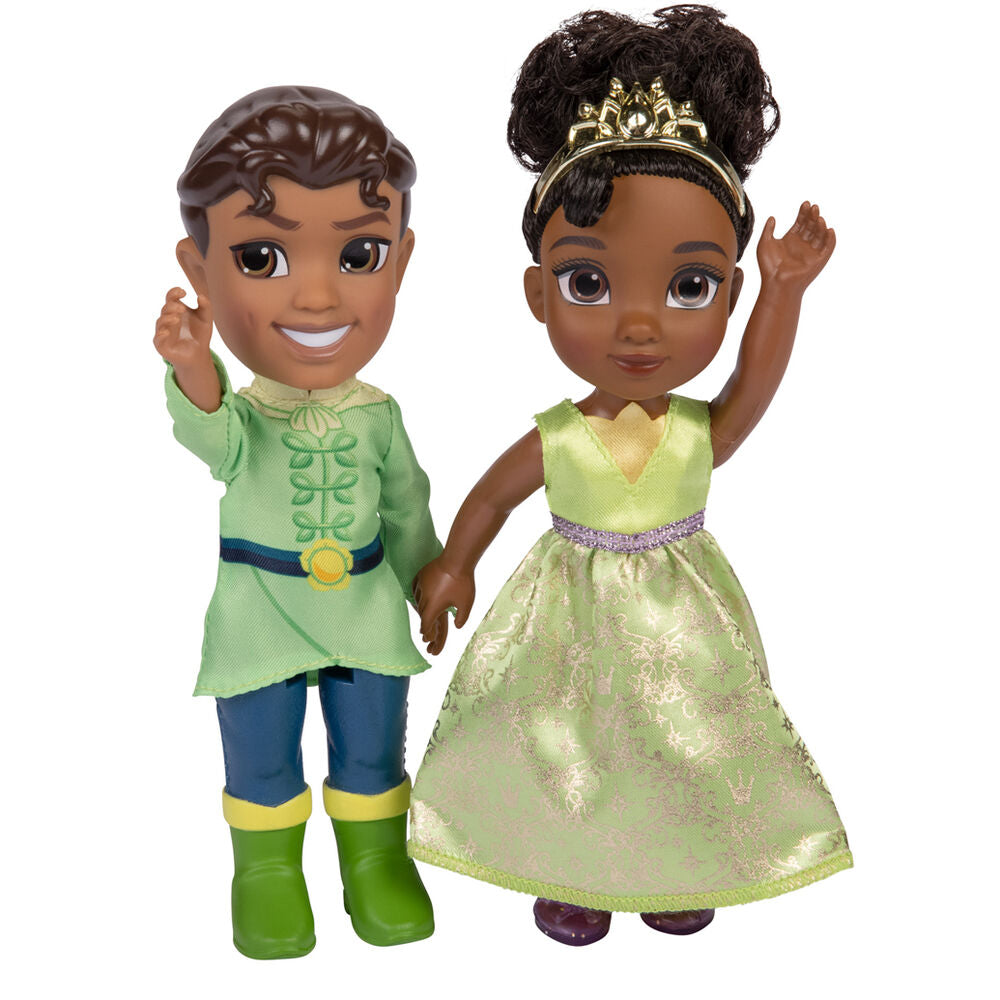 Disney The Princess and the Frog Tiana + Naveen doll 15cm