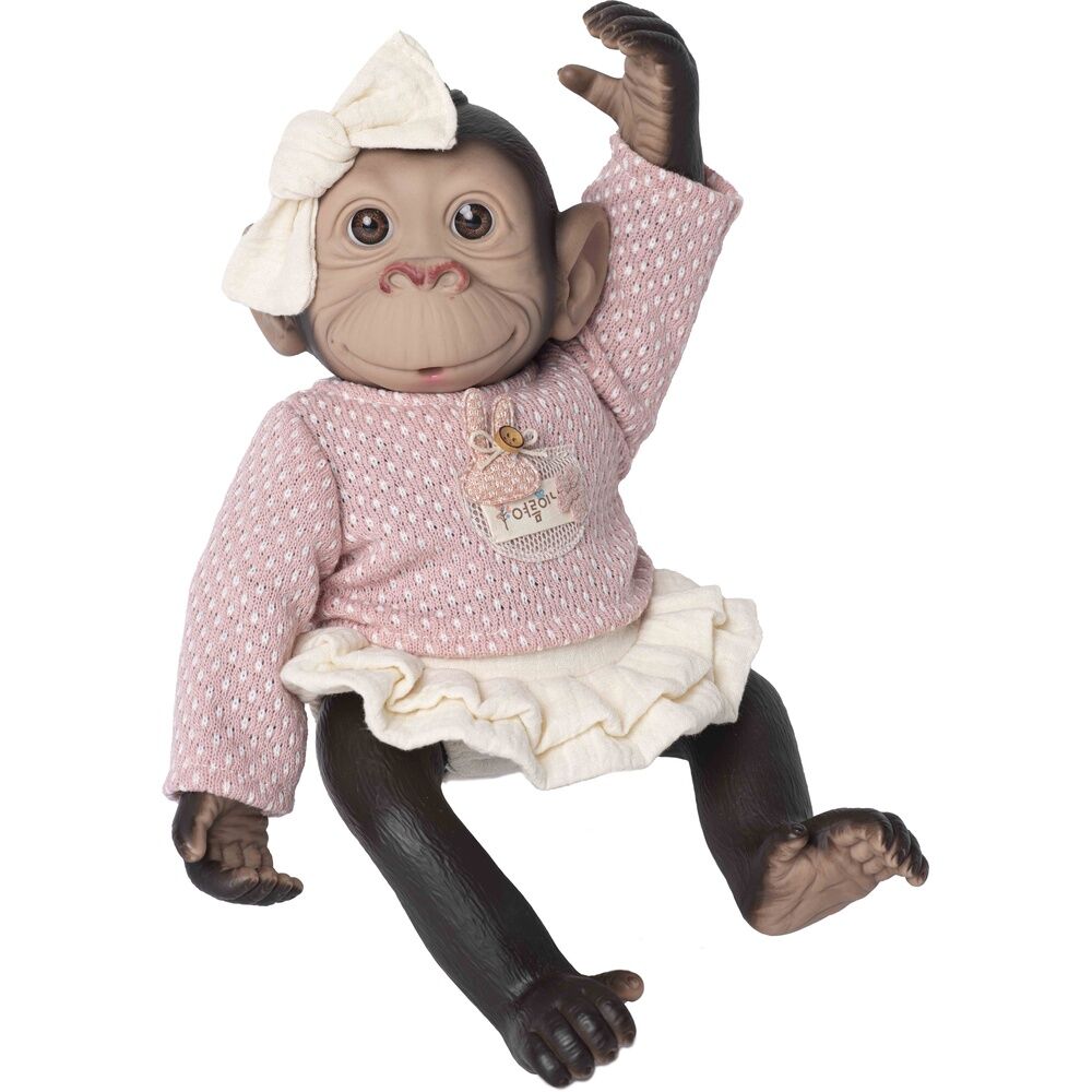 Baby doll reborn monkey jumper and skirt
