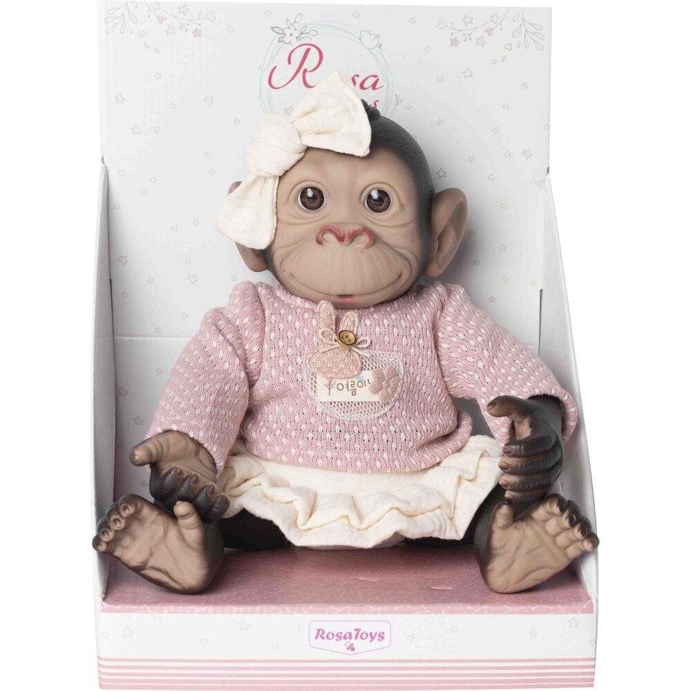 Baby doll reborn monkey jumper and skirt