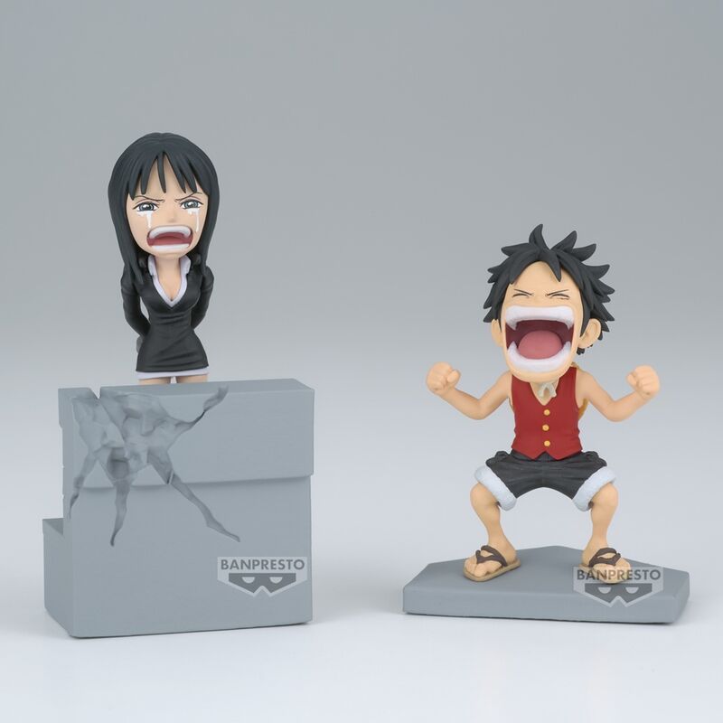 One Piece Luffy & Nico Robin World Collectable figure 10cm