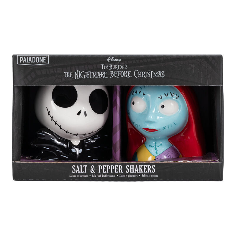 Disney Nightmare Before Christmas Jack &#38; Sally Salt and pepper set