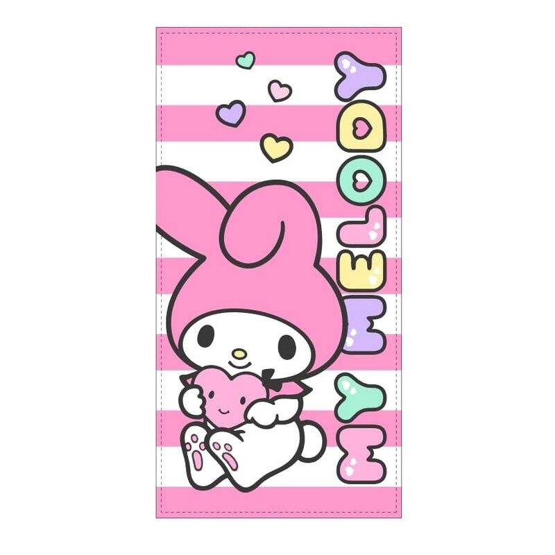 Sanrio My Melody microfibre beach towel