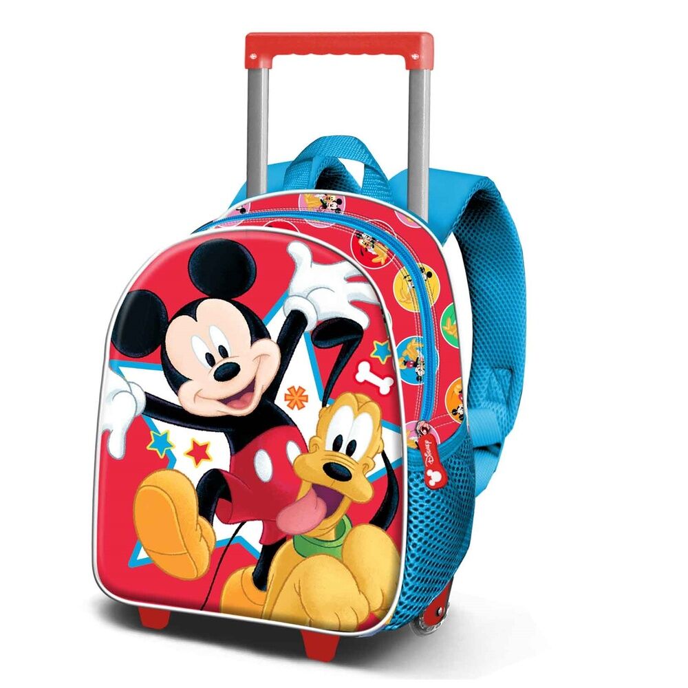 Disney Mickey Star 3D trolley 34cm