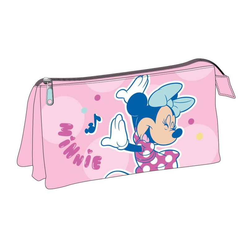 Disney Minnie triple pencil case