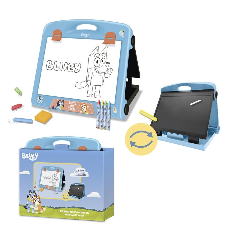 Bluey portable stationery set