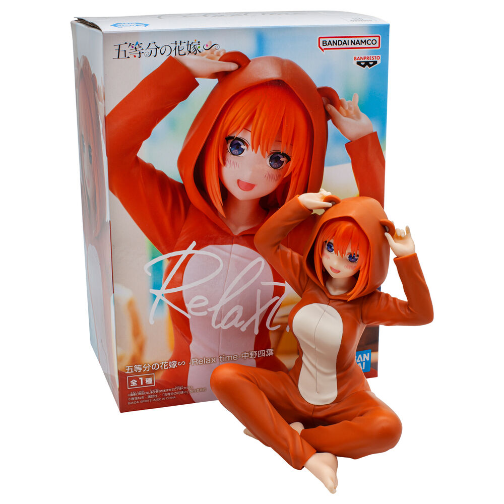 The Quintessential Quintuplets Yotsuba Nakano Relax Time figure 12cm