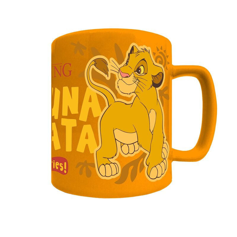Disney The Lion King Mug with teddy bear cover 440ml