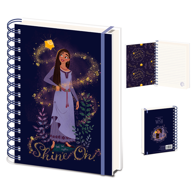 Disney Wish A5 notebook