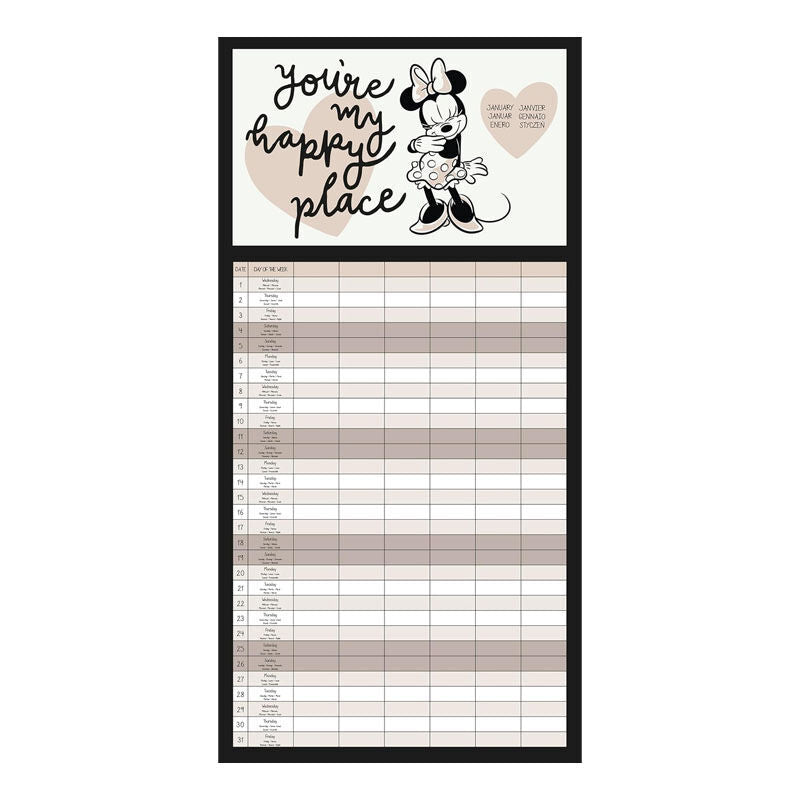 Disney Mickey and Friends Family planning calendar