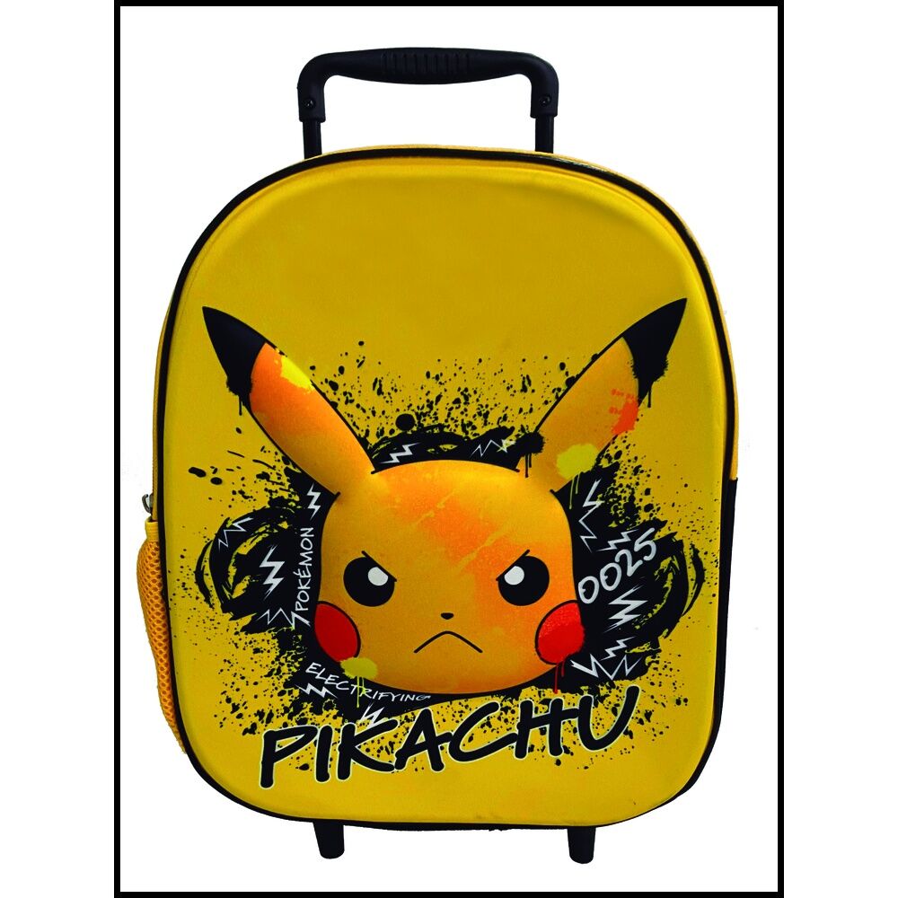 Pokemon Skate Face 3D trolley 32cm
