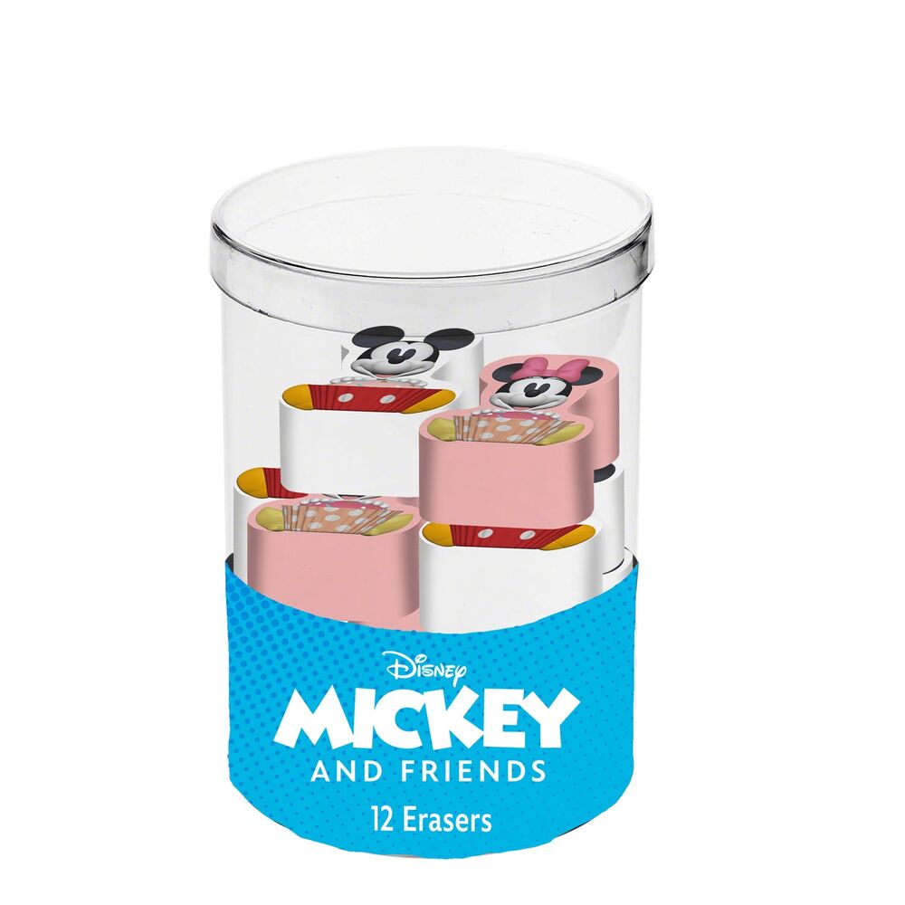 Disney Minnie Cube 12 rubbers