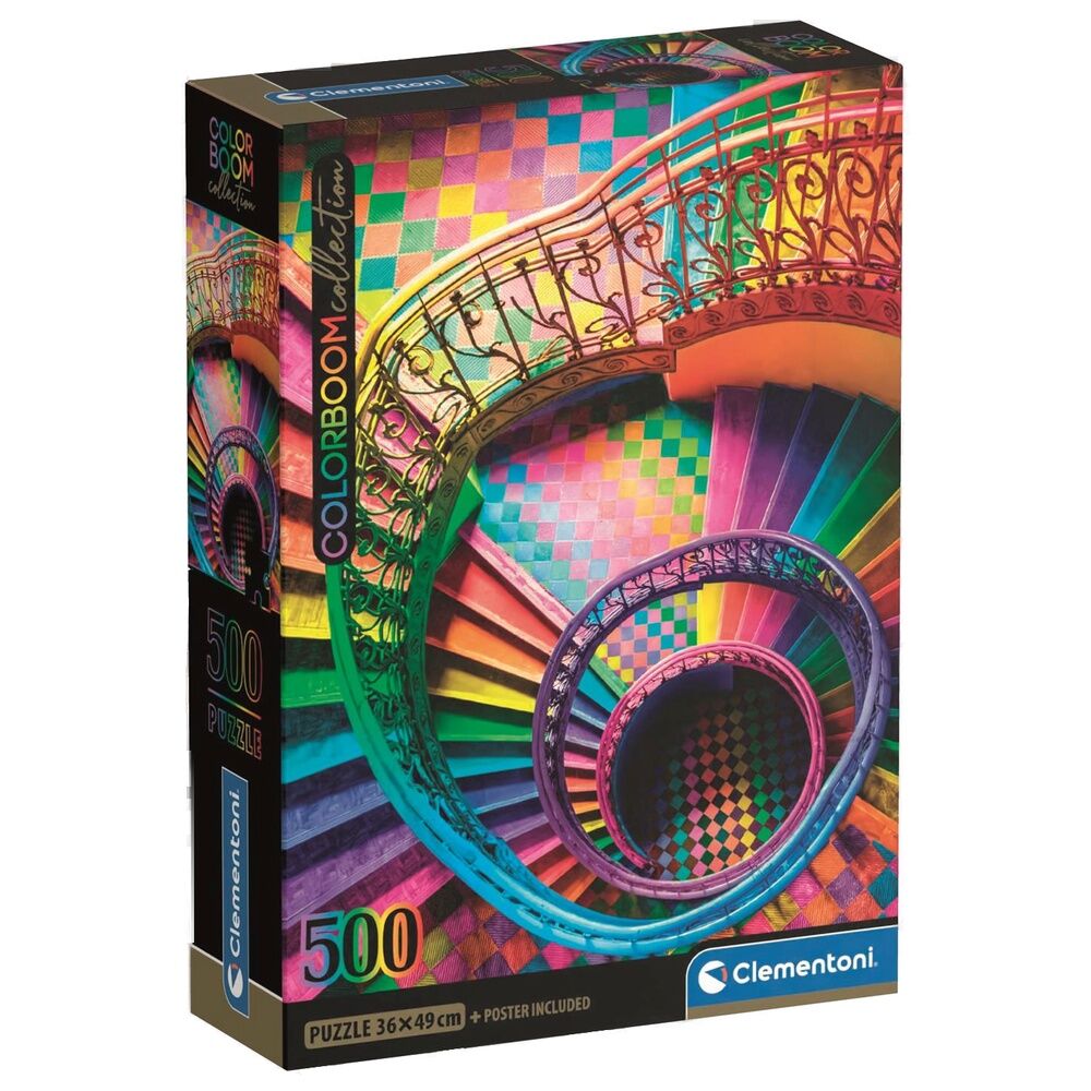 Color Boom Stairs puzzle 500pcs