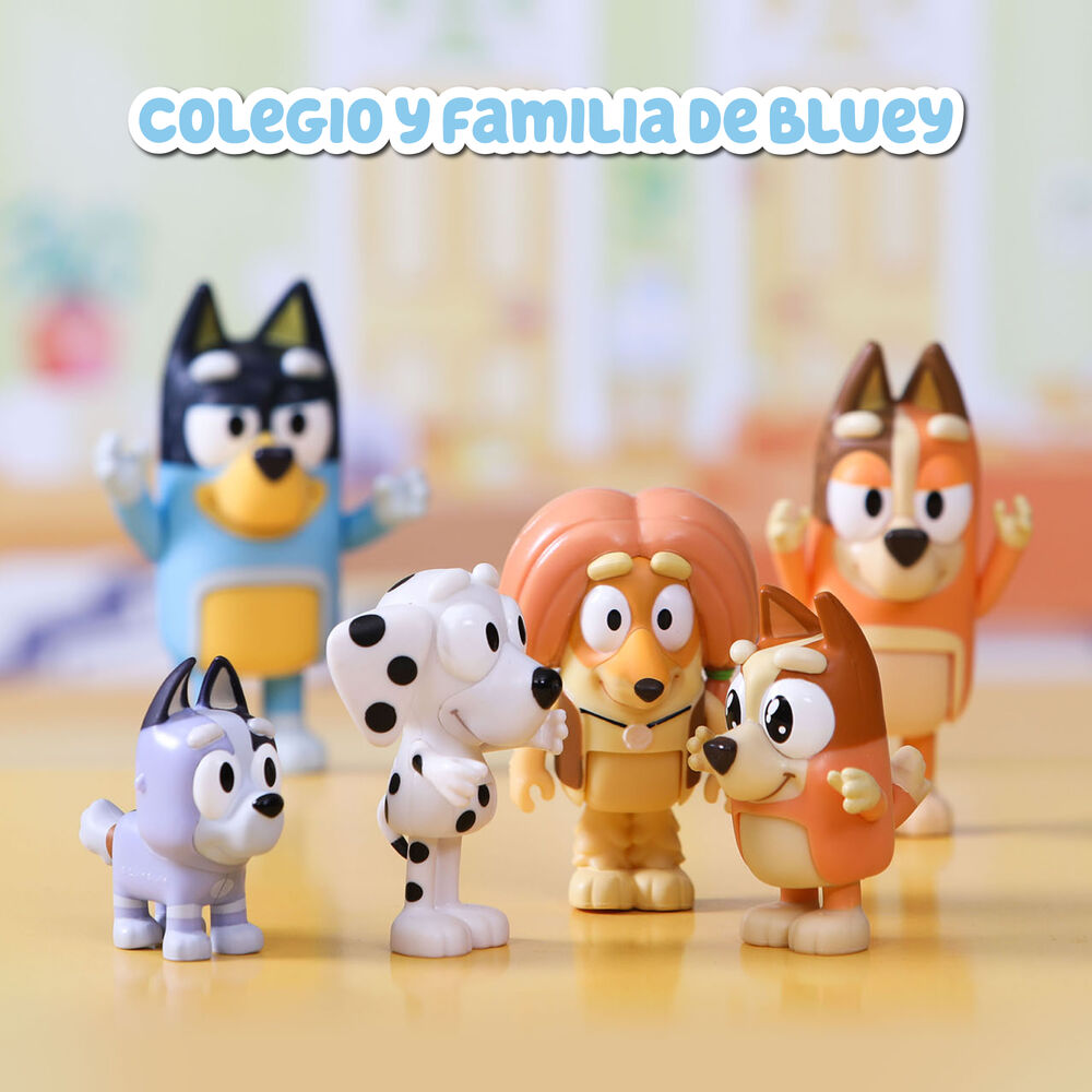 Bluey pack 8 figures
