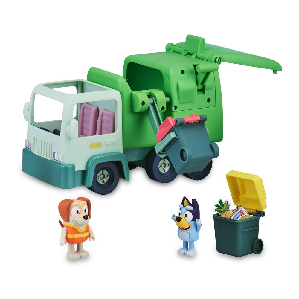 Bluey Garbage Truck + figures