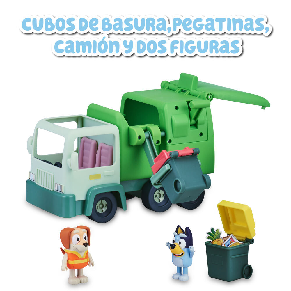 Bluey Garbage Truck + figures