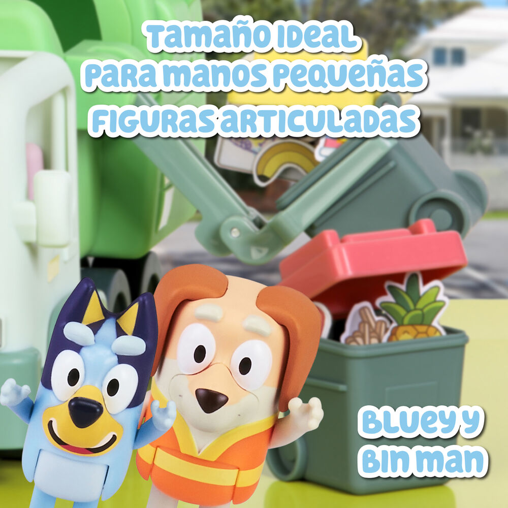 Bluey Garbage Truck + figures