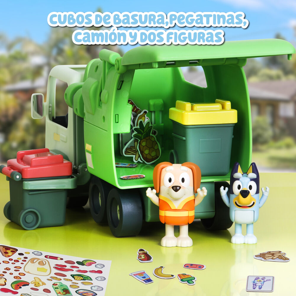 Bluey Garbage Truck + figures