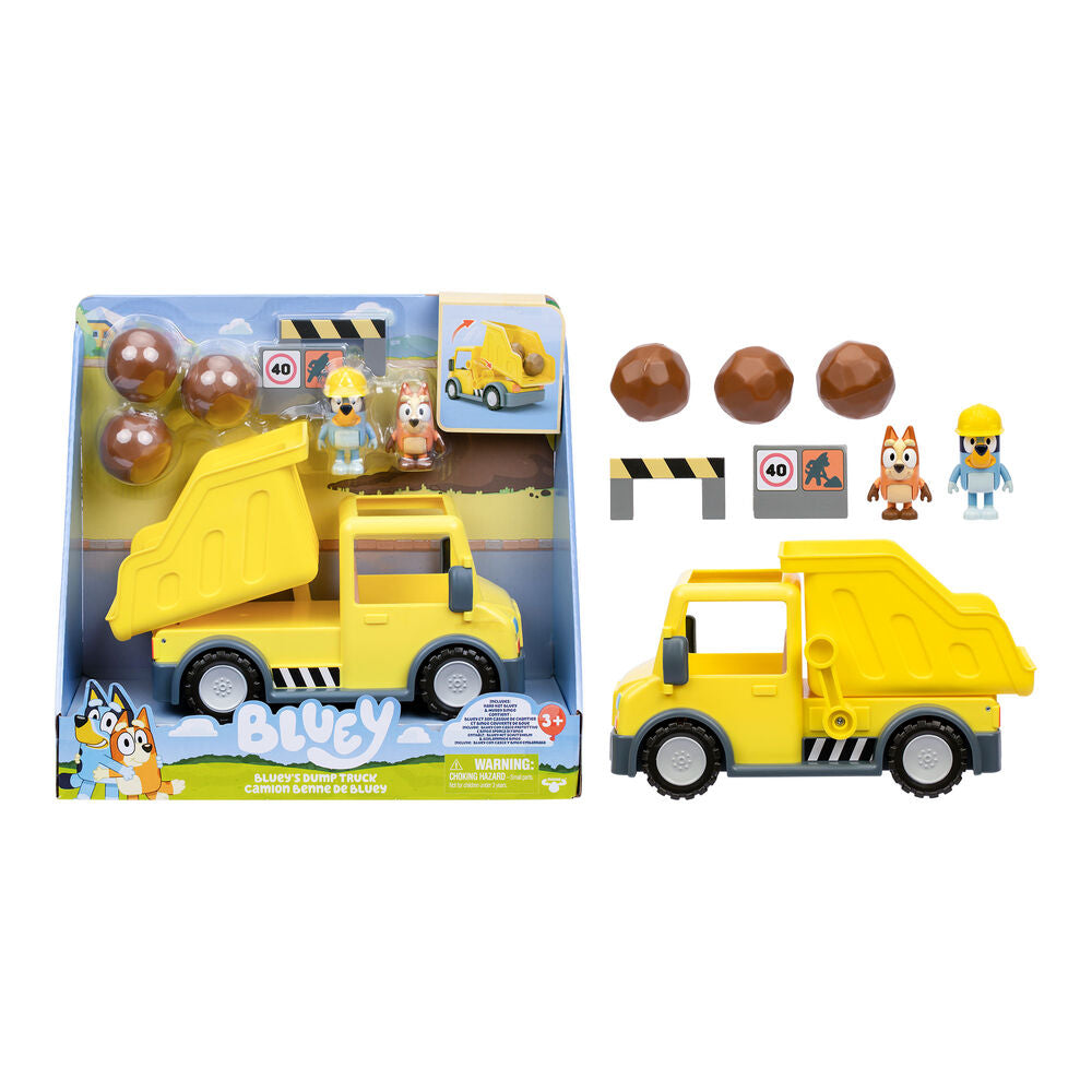 Bluey Dump Truck + figures