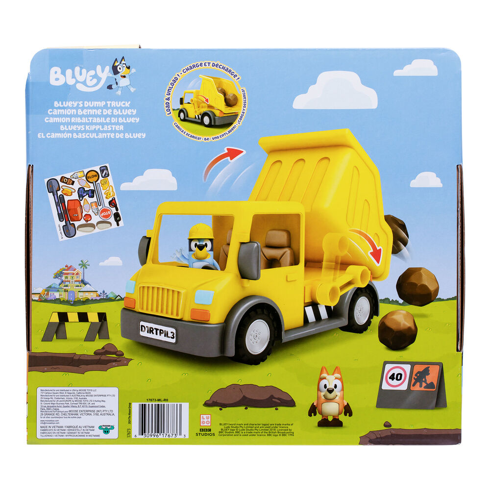 Bluey Dump Truck + figures