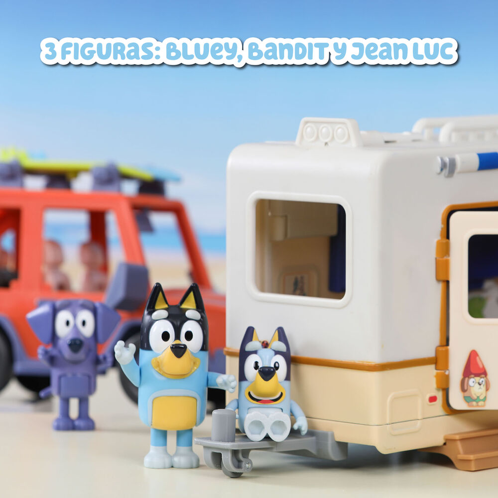 Bluey Set Cruiser + campervan