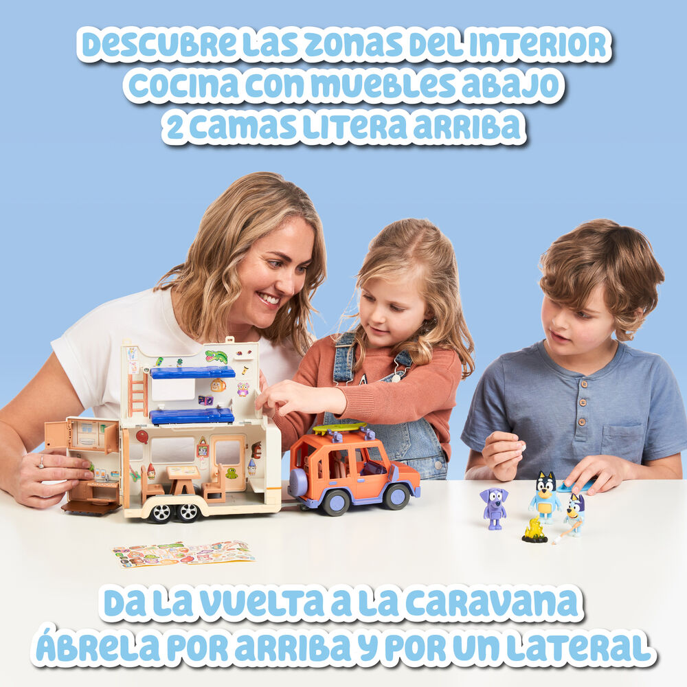 Bluey Set Cruiser + campervan