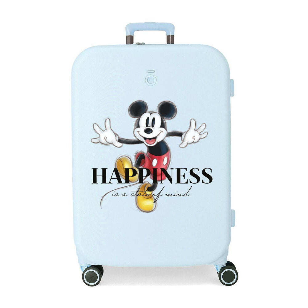 Disney Mickey Happiness ABS trolley suitcase 70cm