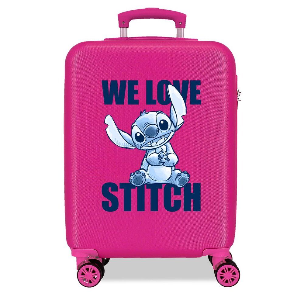 Disney Stitch We Love ABS trolley suitcase 55cm