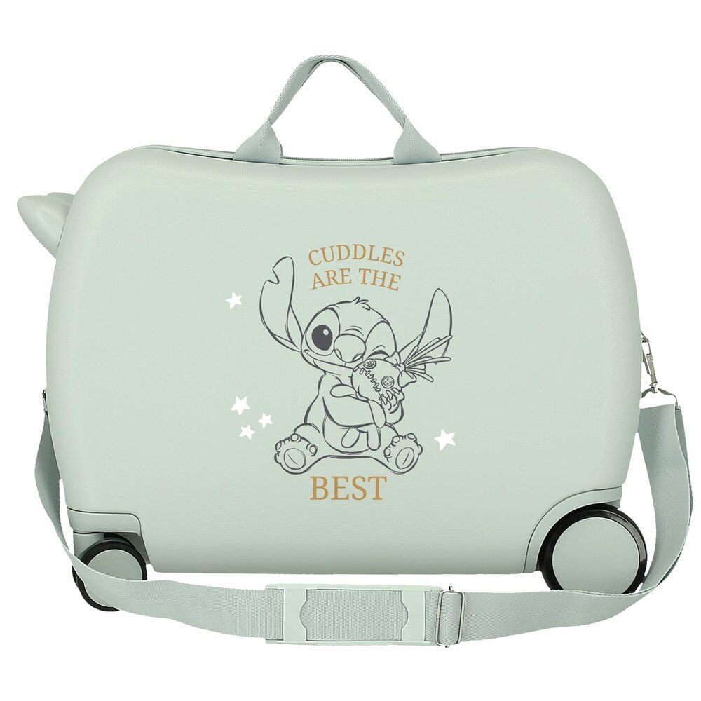 Disney Stitch Cuddles Are the Best ABS suitcase 50cm